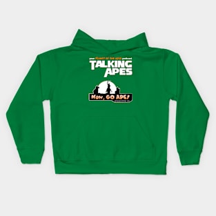 Talking Apes Logo Design Kids Hoodie